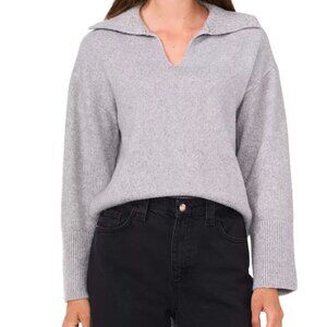 Vince Camuto Women's Wide-Collar Split-Neck Sweater